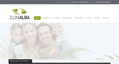 Desktop Screenshot of clinialba.com
